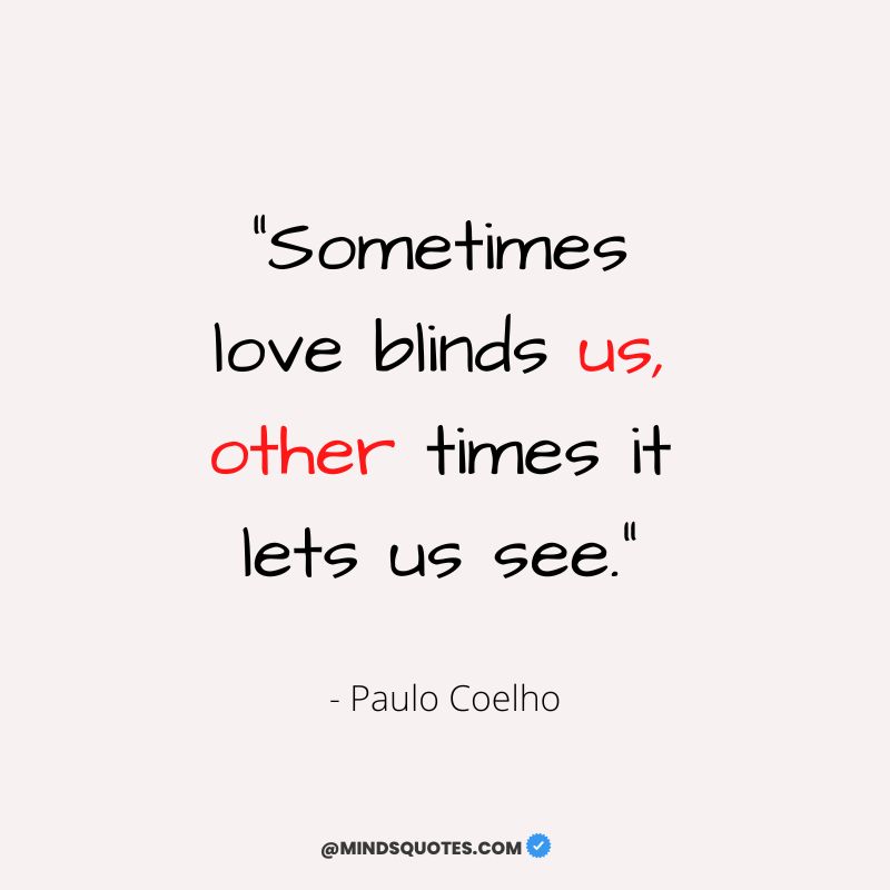 sad blind love quotes