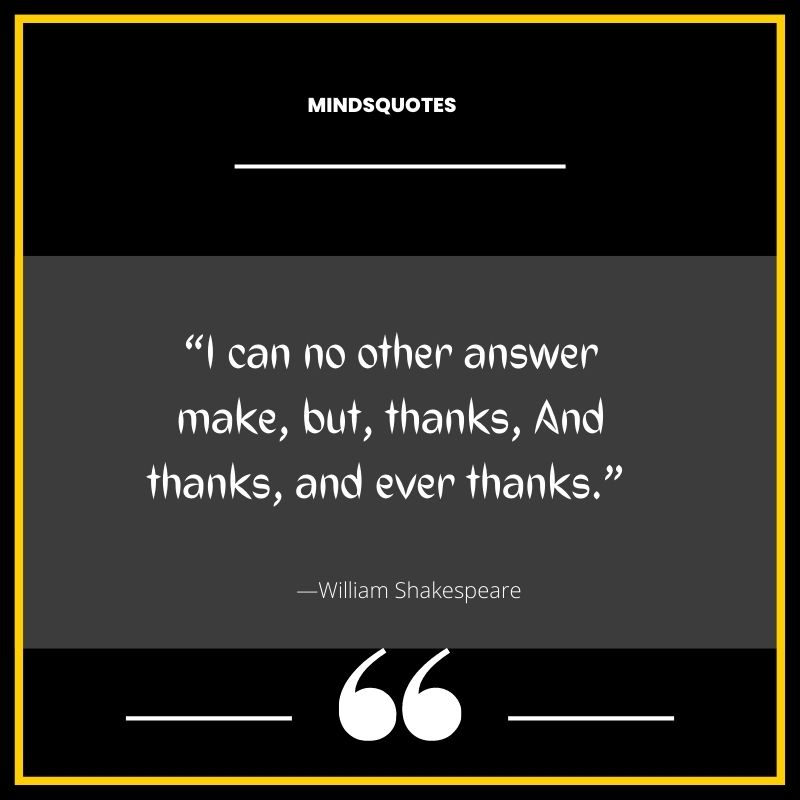 famous thank you quotes