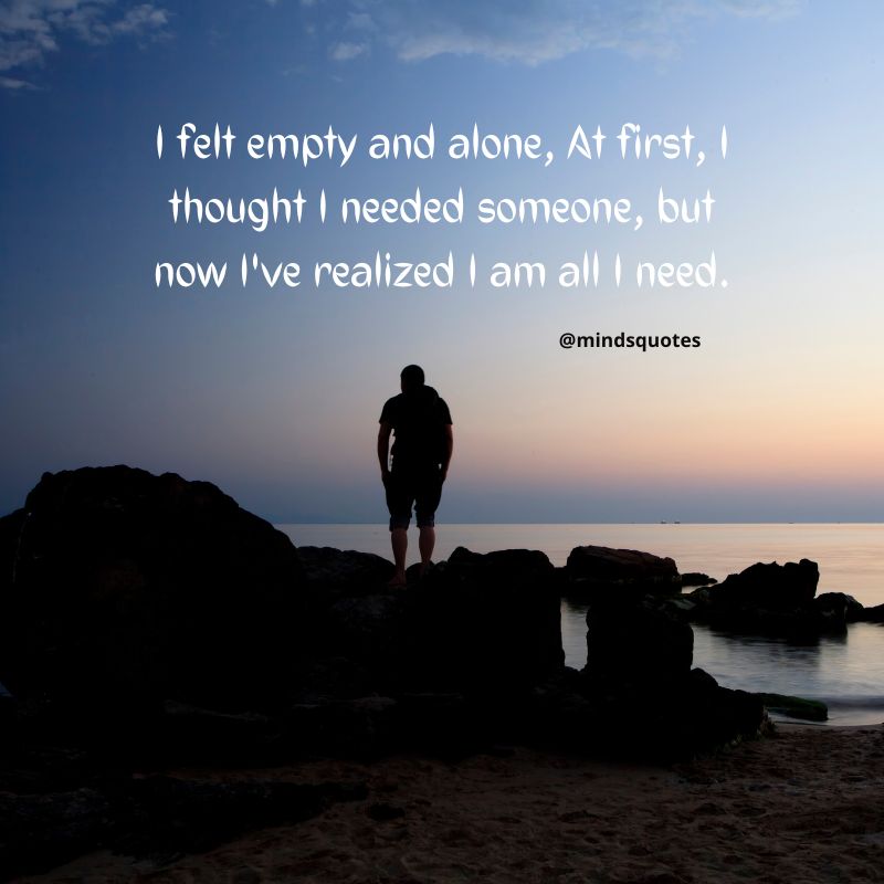 feeling alone quotes images