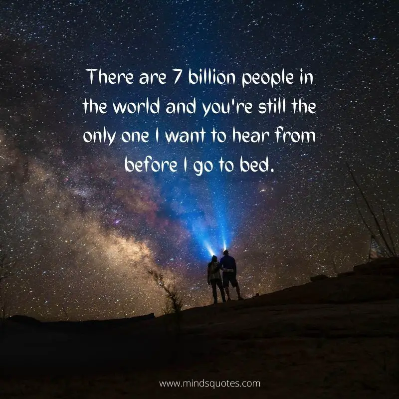 173 BEST Long Distance Relationship Quotes To Keep You Going 6 good night message for him long distance
