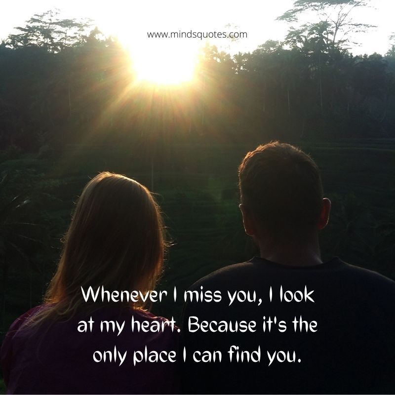 long distance relationship missing quotes
