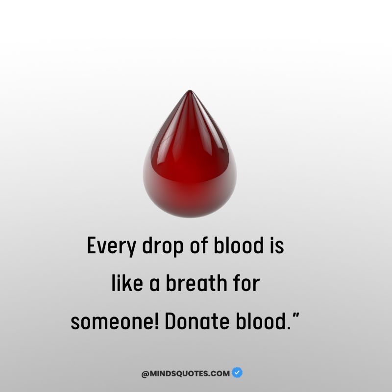 motivational speech on blood donation