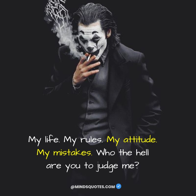  my life my rules My Attitude status download 