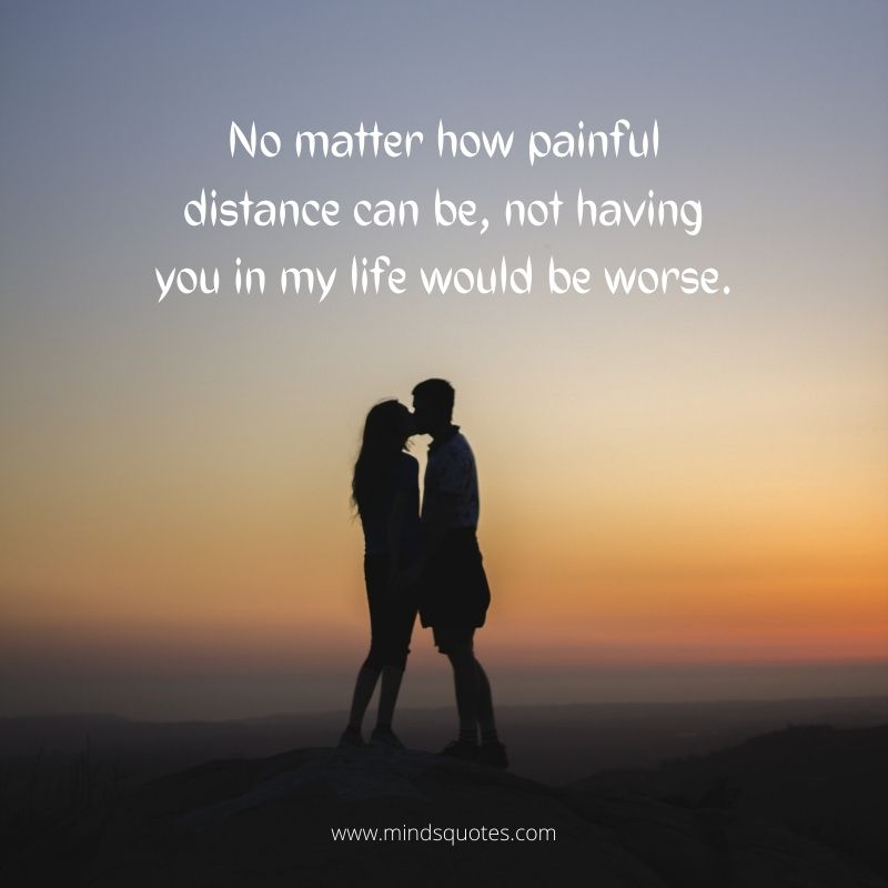 sad long distance relationship quotes for him