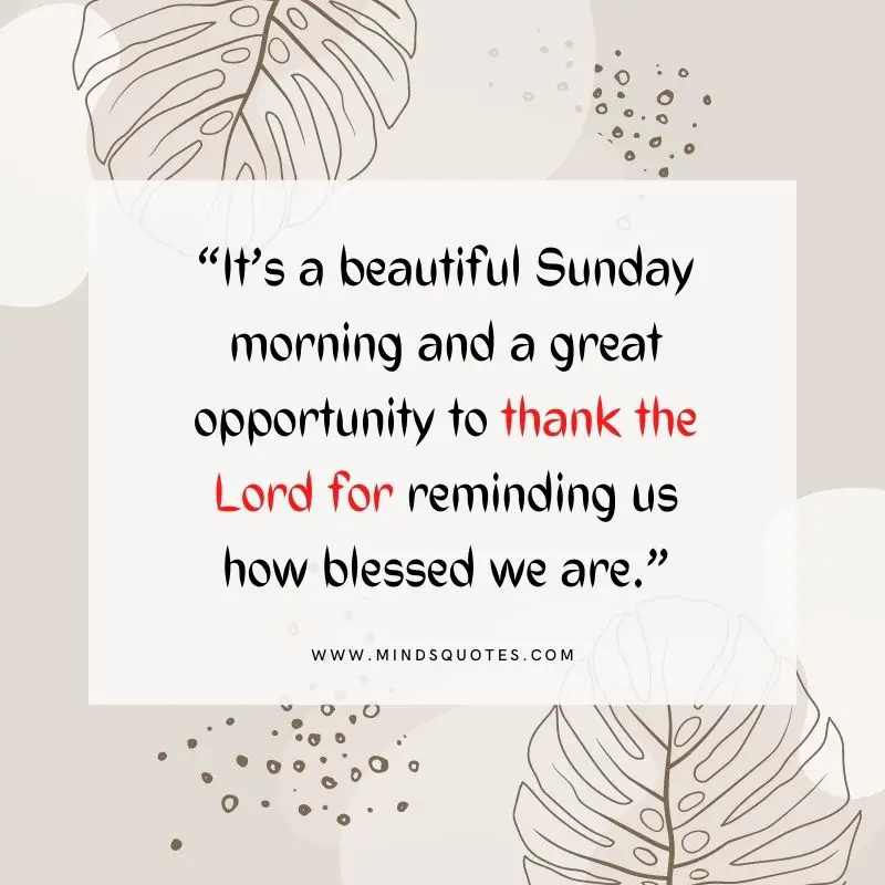 101+ BEST Happy Sunday Quotes for Inspiring Your Day 20 sunday blessings messages