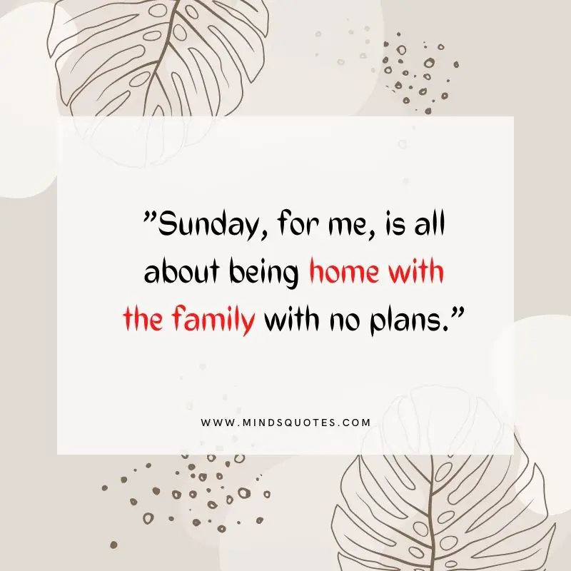 101+ BEST Happy Sunday Quotes for Inspiring Your Day 18 sunday family quotes