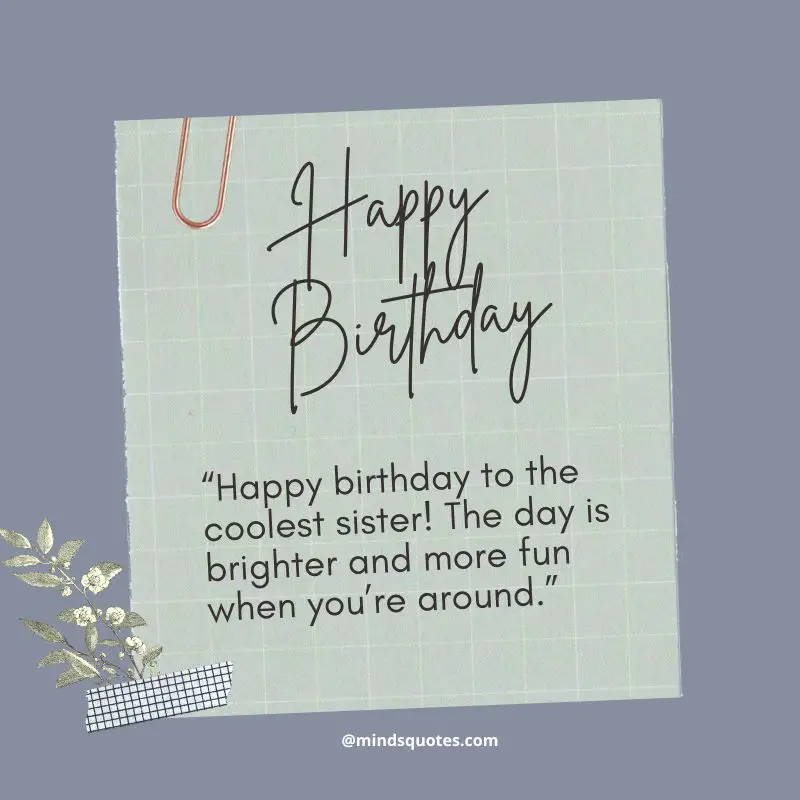 89+ BEST Heart Touching Birthday Wishes for Sister & Message 3 Beautiful Birthday Wishes for Sister