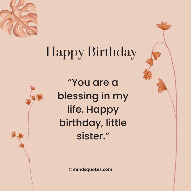 Blessing Birthday Wishes for Sister