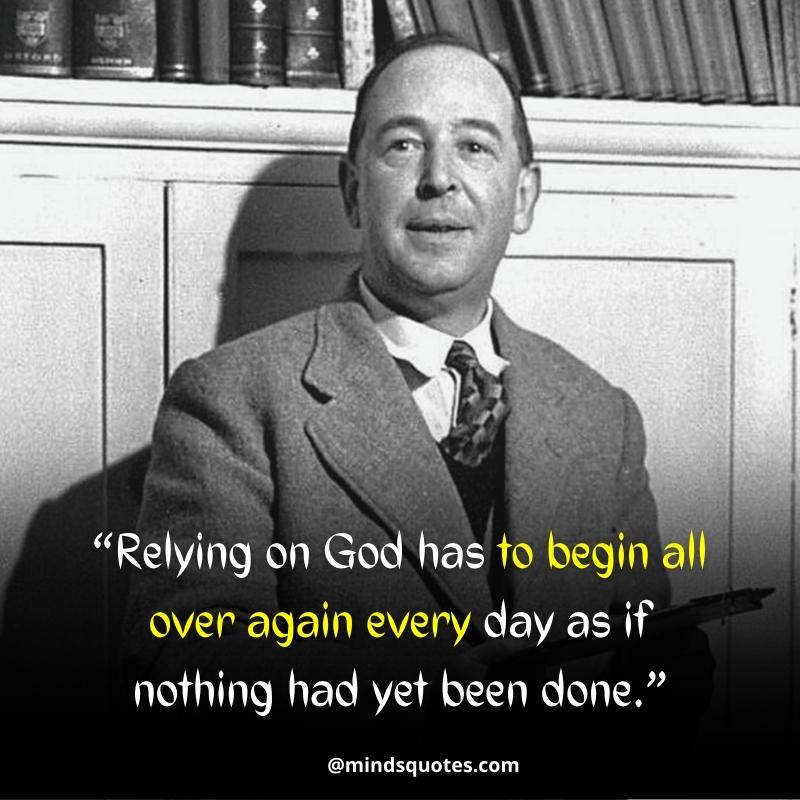 CS Lewis Quotes About God
