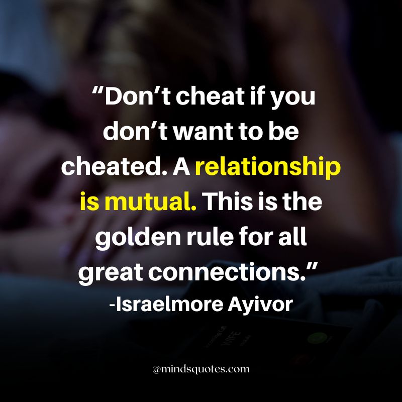 Cheating in relationship