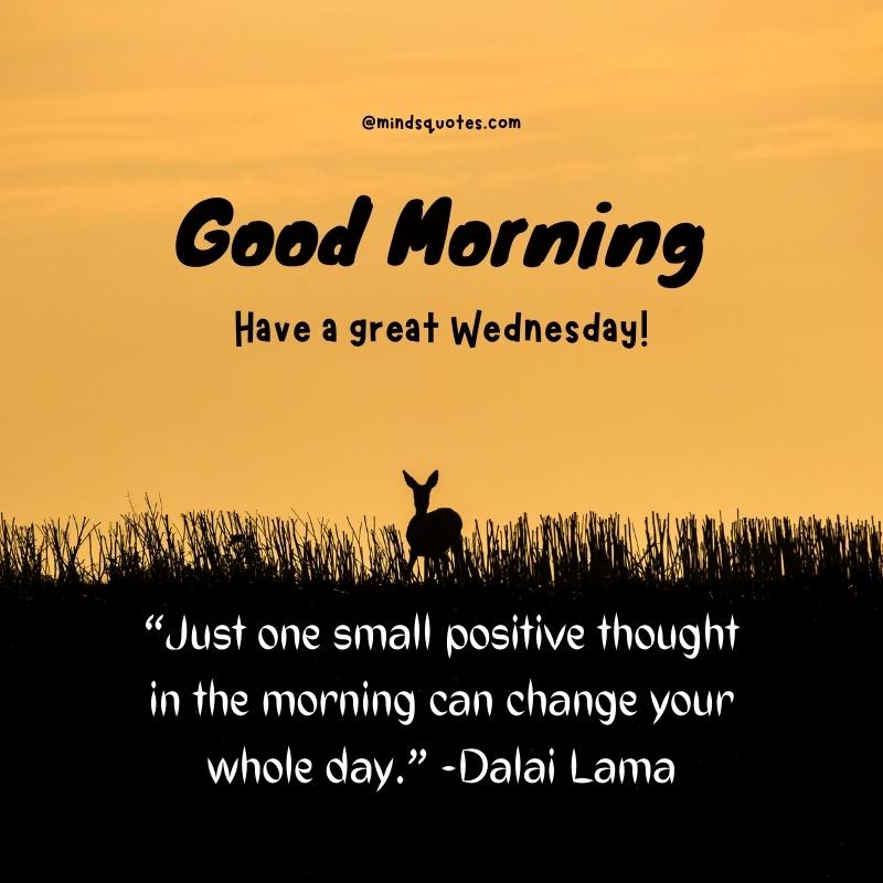 Good Morning Wednesday Motivation Quotes