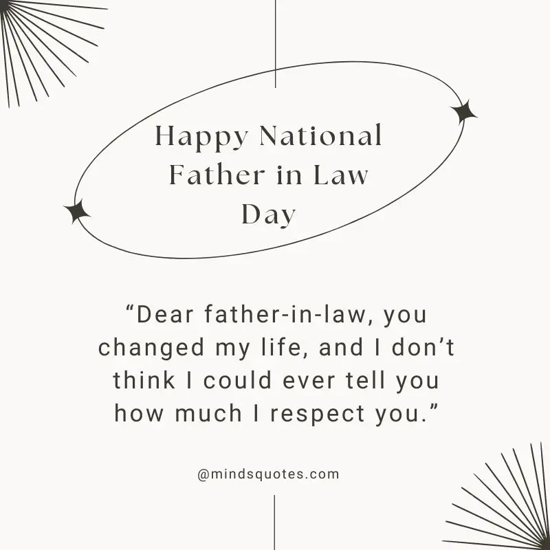 50 National Father in Law Day Quotes, Wishes & Messages 12 Happy National Father in Law Day Message