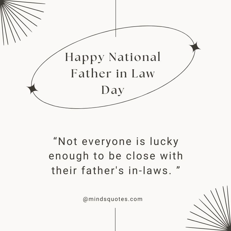 Happy National Father in Law Day Wishes