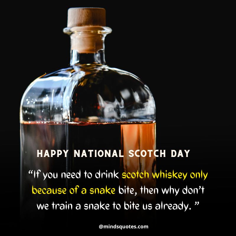 Happy National Scotch Day Wishes