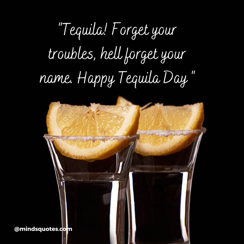Happy National Tequila Day Message