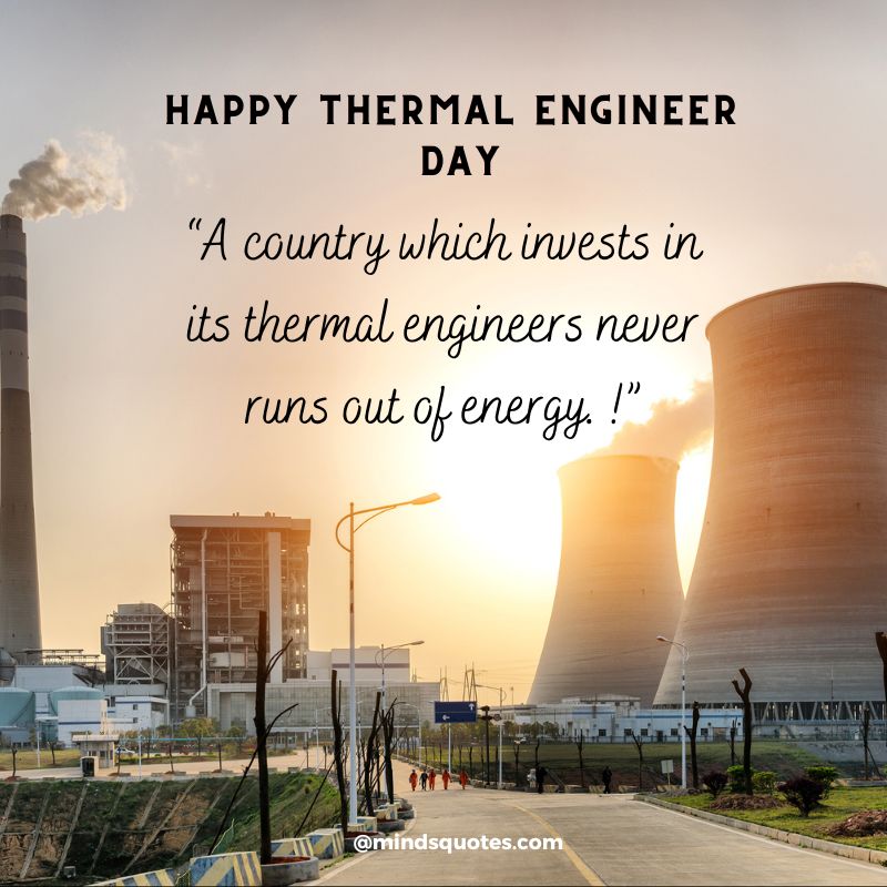 Happy National Thermal Engineer Day Wishes