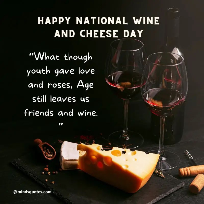 39 BEST National Wine and Cheese Day Quotes, Messages 7 Happy National Wine and Cheese Day Wishes