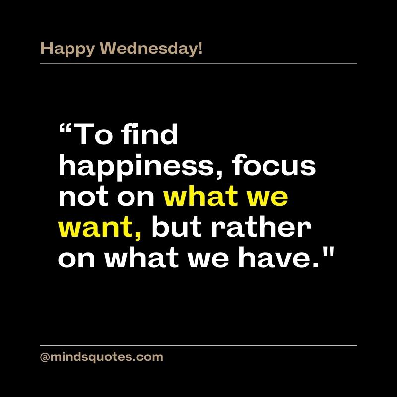 Happy Wednesday motivational Quotes 