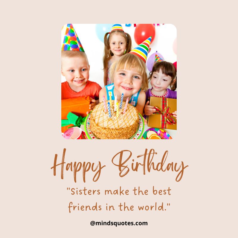 Heart Touching Birthday Quotes for Sister