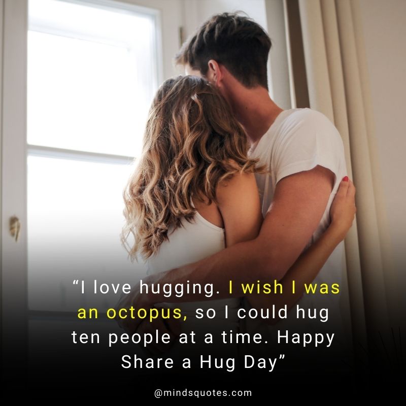 Share a Hug Day Message