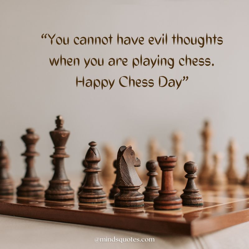 International Chess Day Message