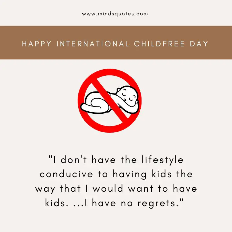 50 International Childfree Day Quotes, Wishes & Messages 11 International Childfree Day Message
