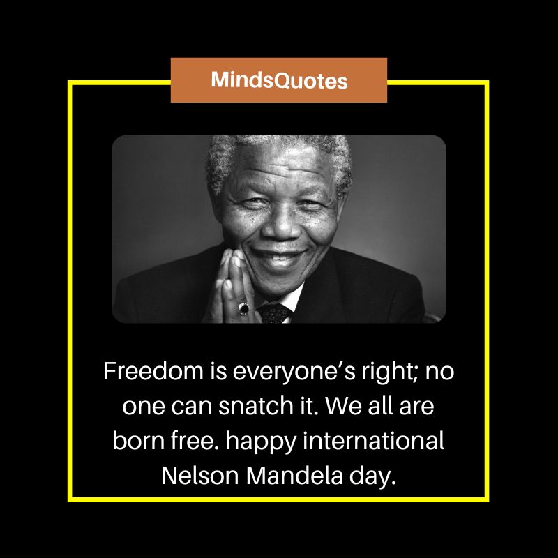 International Nelson Mandela Day Wishes 2022