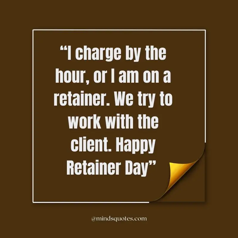 10 BEST international Retainer Day Quotes, Wishes & Message 4 International Retainer Day Wishes