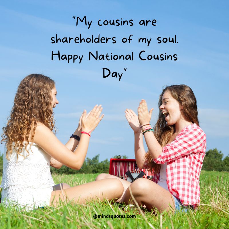 National Cousins Day Wishes