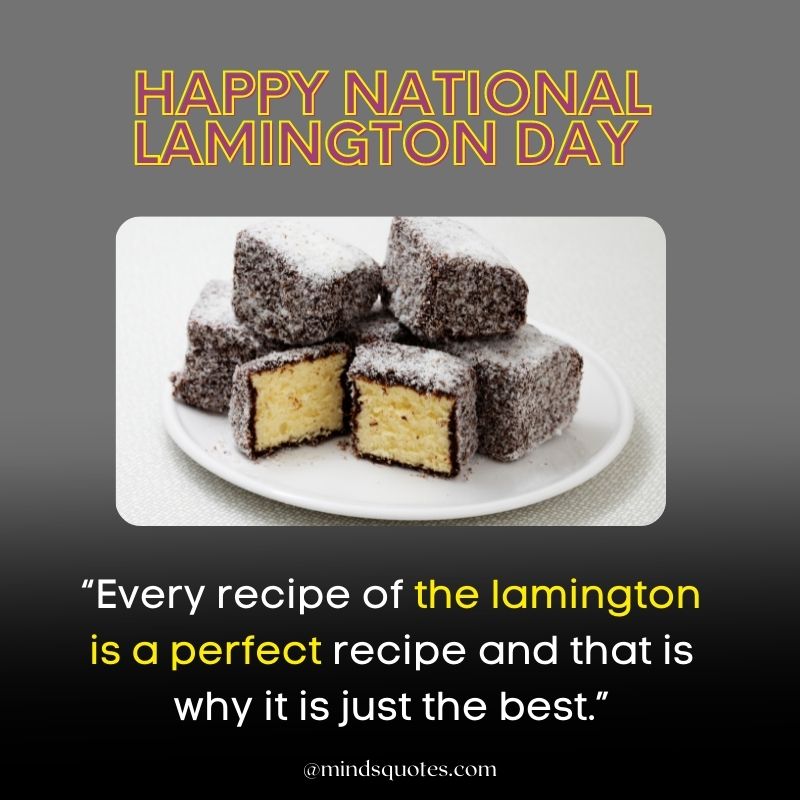 National Lamington Day Quotes