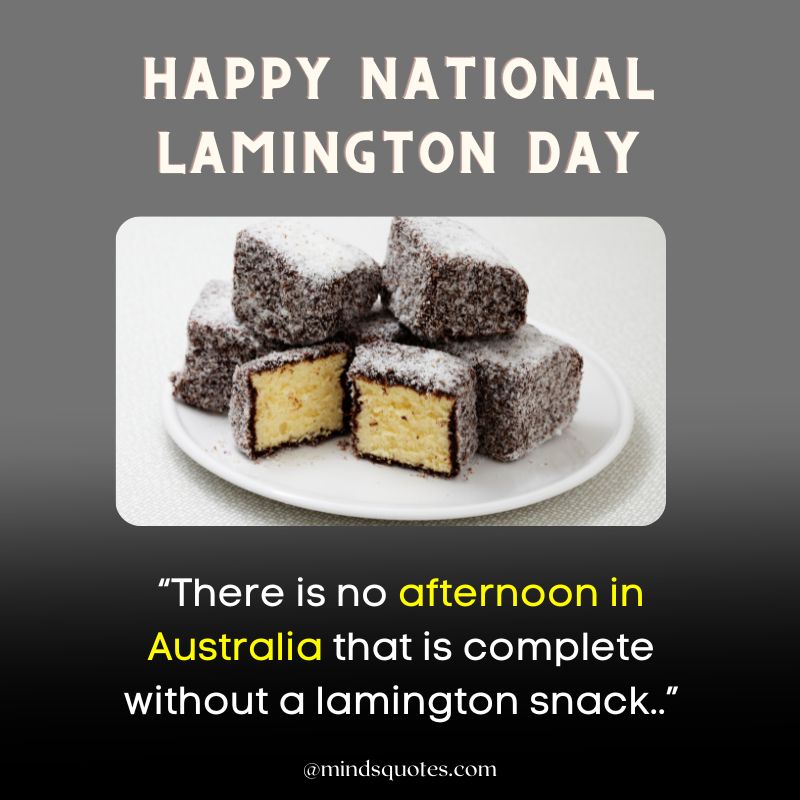 National Lamington Day Wishes