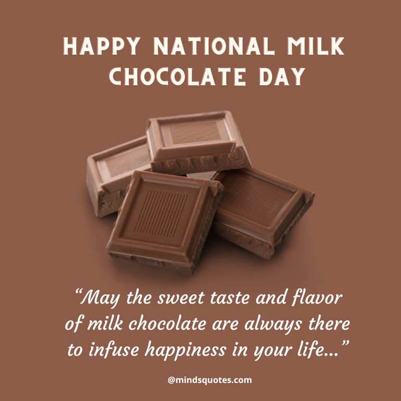 National Milk Chocolate Day Wishes