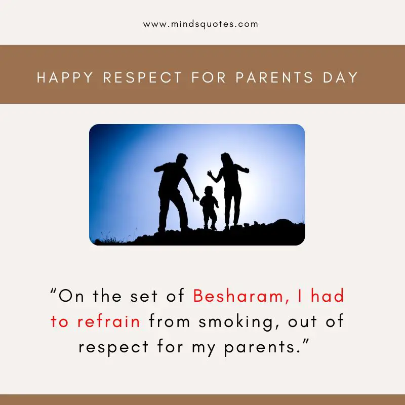35 BEST Respect For Parents Day Quotes, Wishes & Messages 12 Respect For Parents Day Wishes