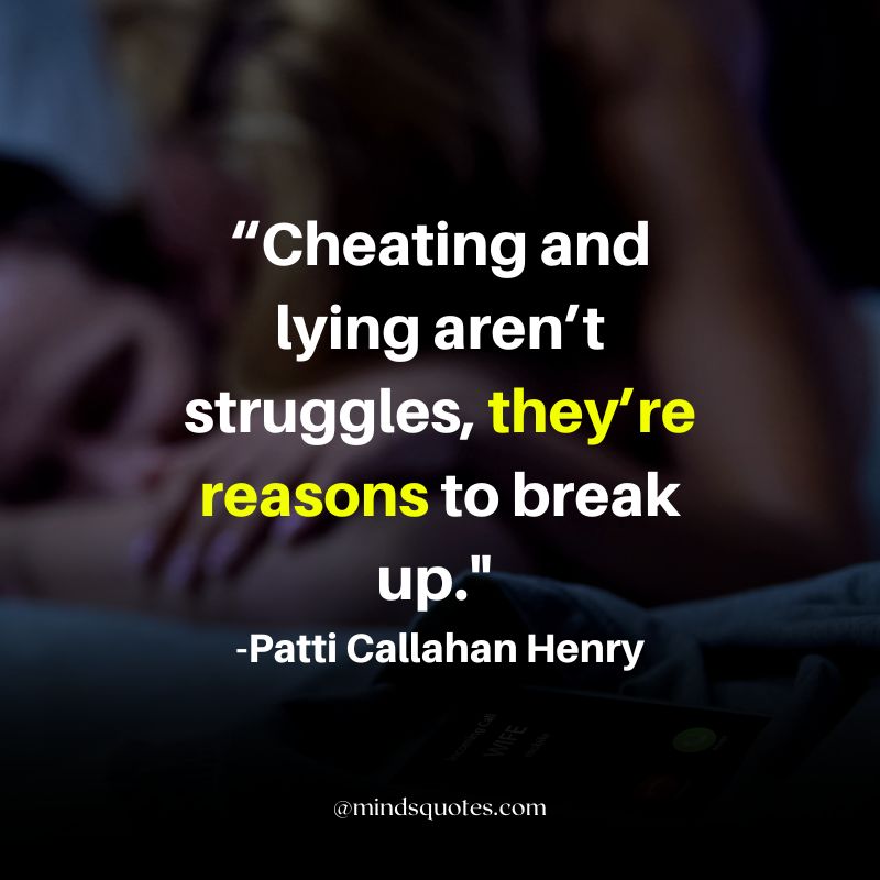 Sad Cheating Quotes 