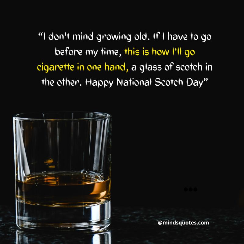 Scotch Day Message