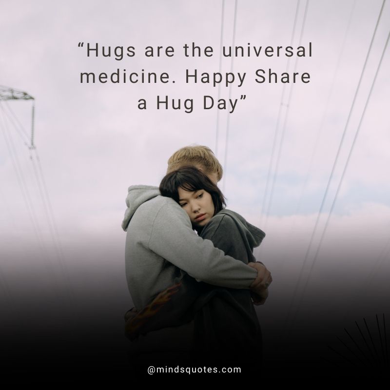 Share a Hug Day Wishes