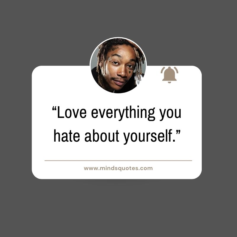 75+ BEST Inspirational Wiz Khalifa Quotes on Love & Life 10 Wiz Khalifa Quotes About Being Yourself