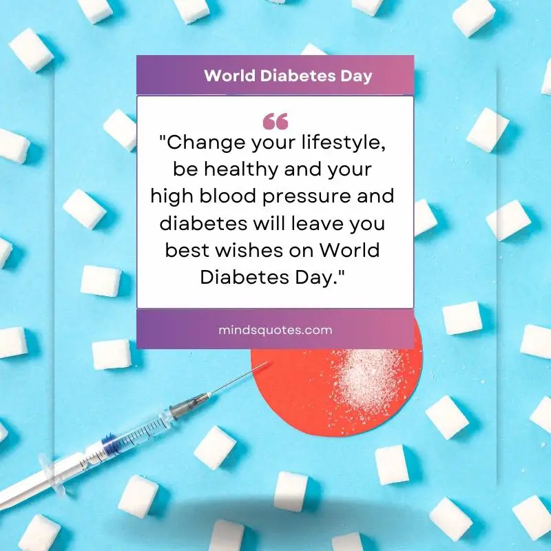 103 BEST World Diabetes Day Quotes and Wishes & Messages 11 World Diabetes Day Wishes in English