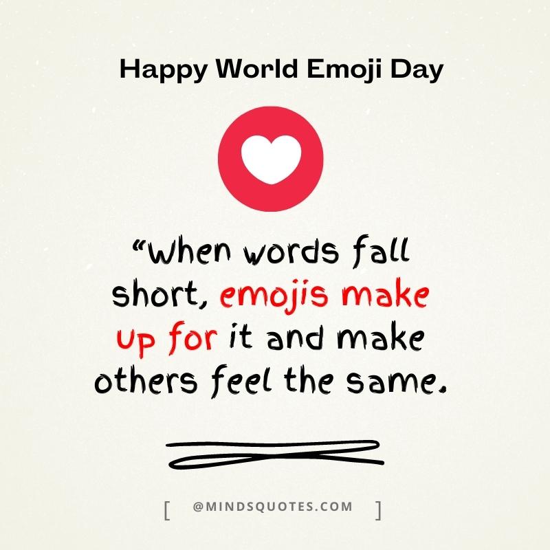 World Emoji Day Message 2022