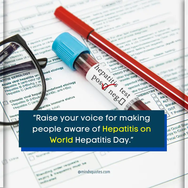 44 World Hepatitis Day Quotes, Wishes & Messages, Slogans 7 World Hepatitis Day Wishes 2022