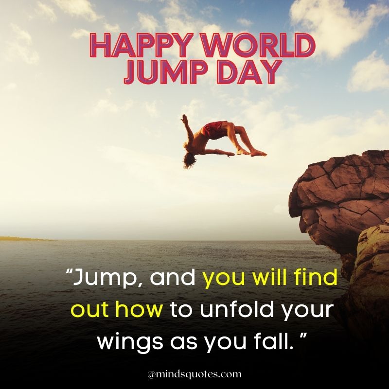 World Jump Day Wishes in English