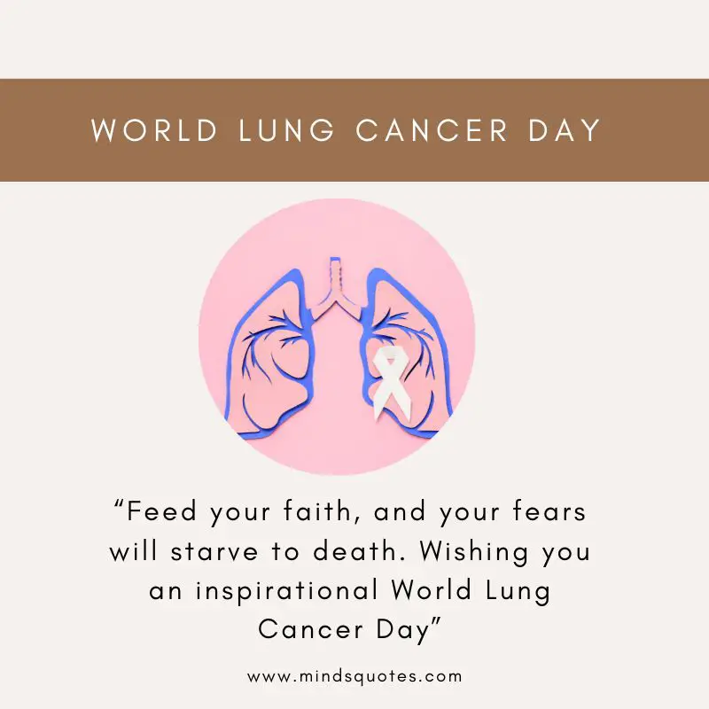39+ BEST World Lung Cancer Day Quotes, Wishes, Messages & Theme 15 World Lung Cancer Day Message