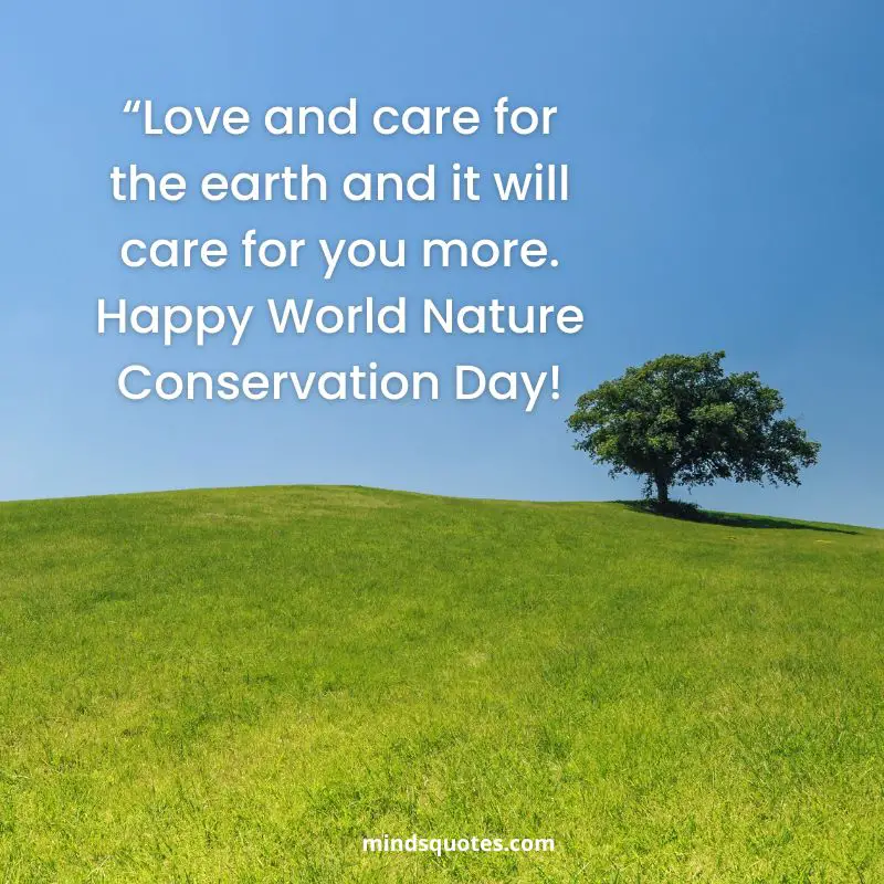 50+ BEST World Nature Conservation Day Quotes & Wishes 12 World Nature Conservation Day Message 2022