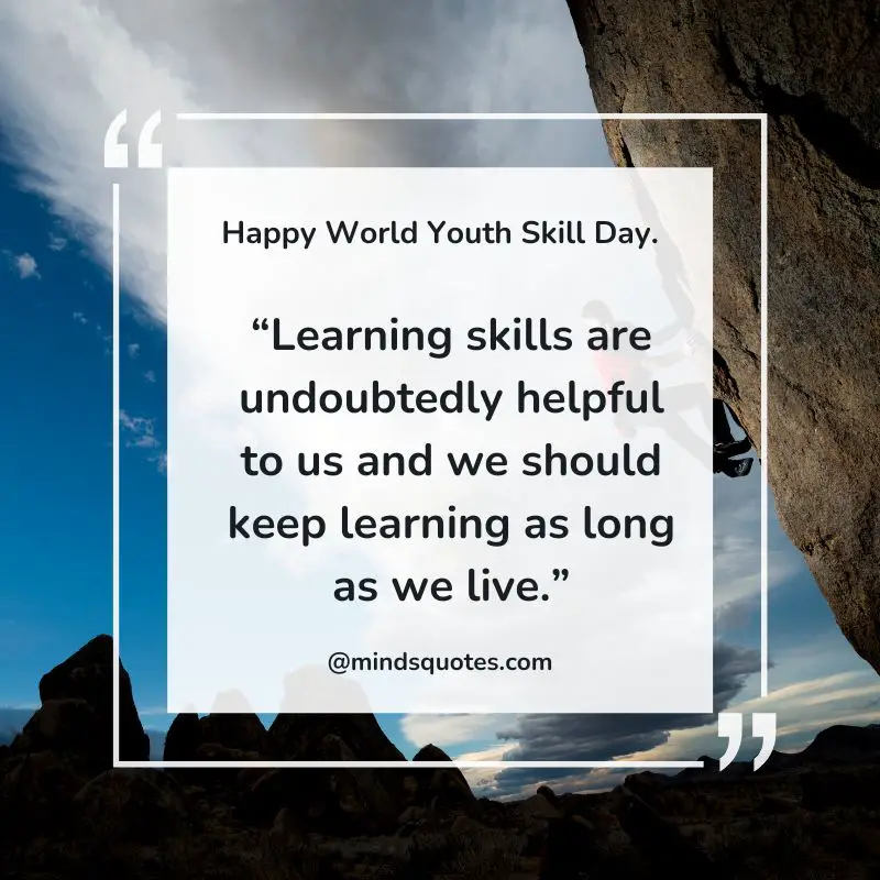 40+ BEST World Youth Skills Day Quotes, Wishes & Message 11 World Youth Sills Day Message 2022