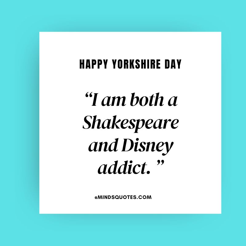 Yorkshire Day Message