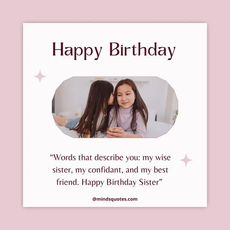 57+ BEST Heart Touching Birthday Quotes for Sister 5 best birthday quotes for sister