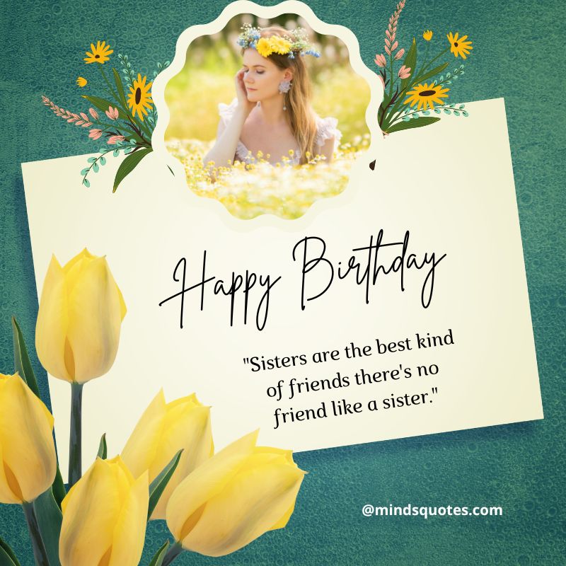 cute birthday quotes for sister