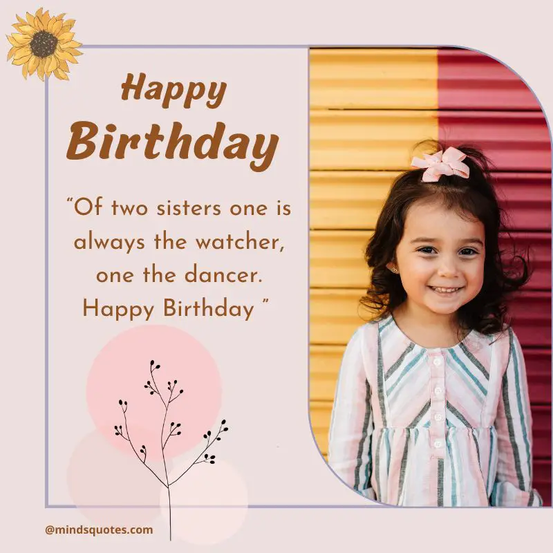 57+ BEST Heart Touching Birthday Quotes for Sister 3 happy birthday message for sister