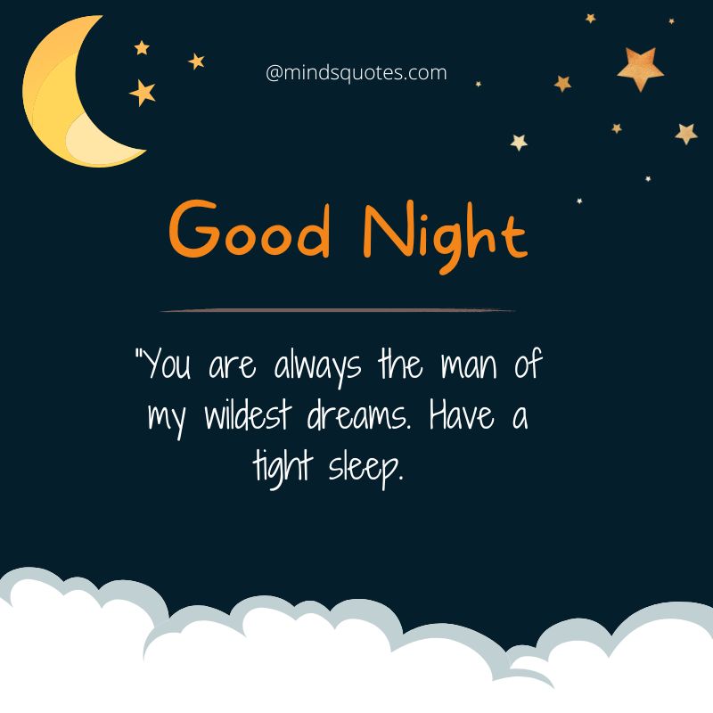 omantic good night quotes for him