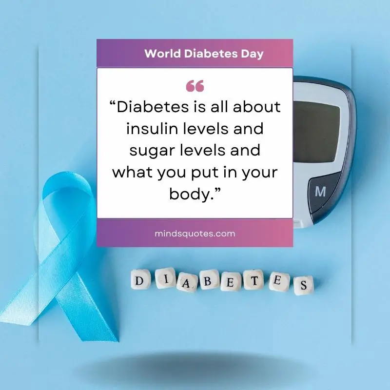 103 BEST World Diabetes Day Quotes and Wishes & Messages 3 world diabetes day quotes 2022